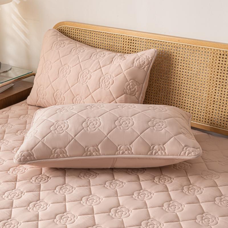 1 Piece Waterproof Jacquard Fabric Pillowcase Moisture And Sweat Proof Pillow Cover 48x74cm For Bedroom Home Hotel Detor