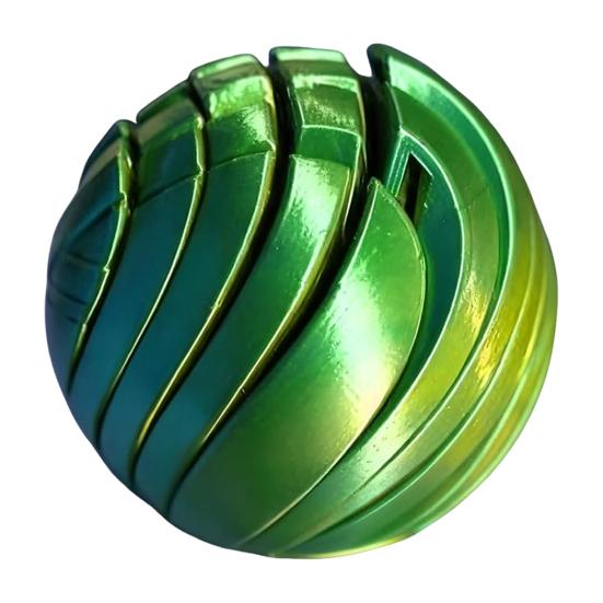 Игрушка-спиннер 3D-печати для снятия стресса Twistsphere Игрушка-непоседа Гипнотический шар-спиннер