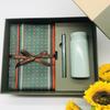 Luxury Silk Scarf, Pen & Tumbler Gift Set