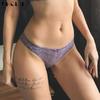 Sexy Panties Low-Rise Women Lace Transparent Briefs