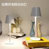 American Nordic LED Hotel Bar Dining Table Desktop Decoration Eye Protection Creative USB Tall Metal Charging Desk Lamp