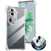 Противоударный чехол из ТПУ с подушкой безопасности для OPPO Reno 12 Pro 5G 11 10, защитный чехол, чехол Fundas Coque Shell