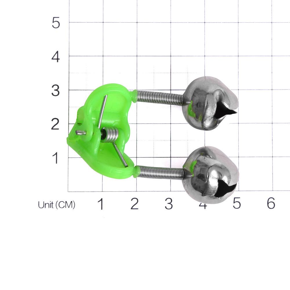10 ШТ. Зажим для кончика удилища, Удилище, Сигнализатор поклевки рыбы, Приманка, Рыболовные колокольчики, Рыболовный аксессуар, Подарки 2025, Сигнал, Двойной колокольчик, Кольцо, Зажим