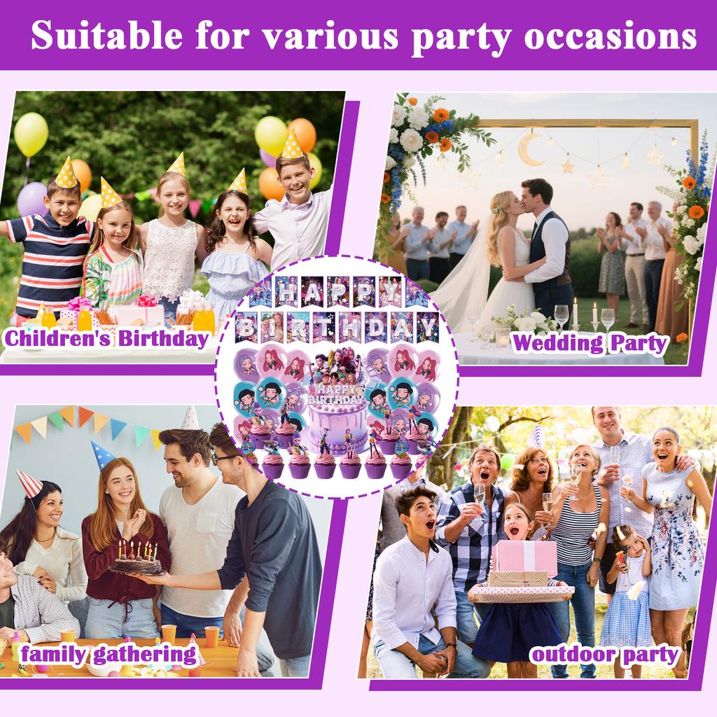 Тематическая вечеринка по случаю дня рождения, украшение для детского дня рождения, вставленный в торт кулон, макет вечеринки