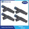 3858981 Fuel Injectors 4 Holes 3858969 for Volvo Penta 4.3L 5.0L 5.7L GXi OSi Engine Compatible with Indmar MEFI 6 ECM 636051