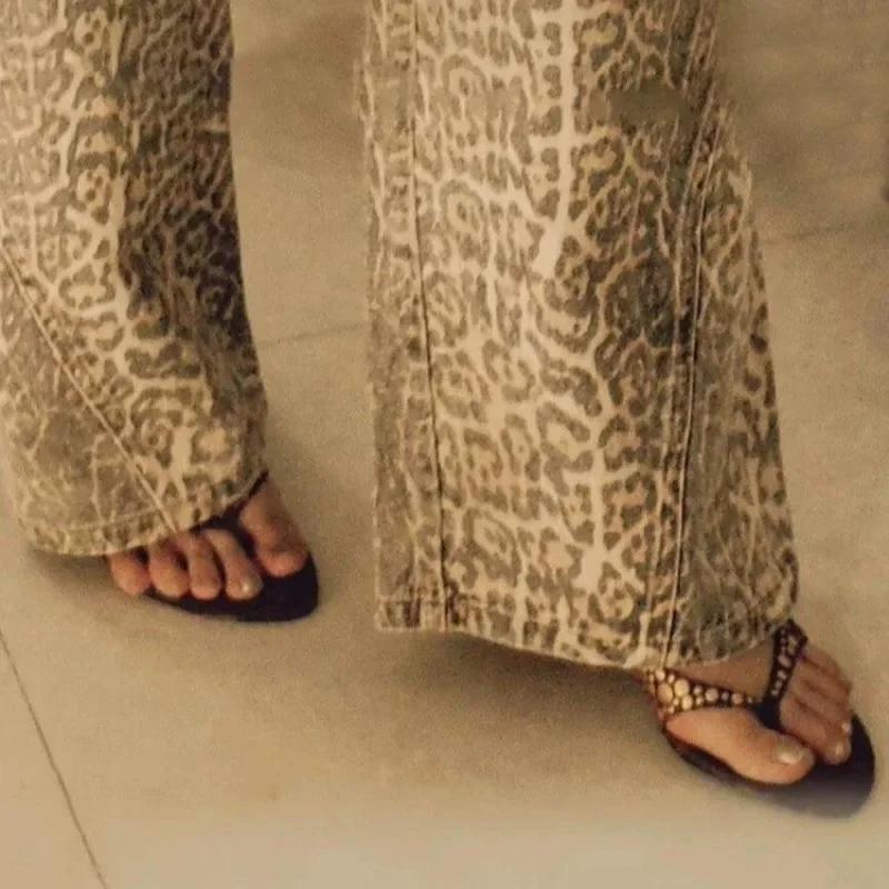 Мода Новые женские тапочки С клипсой для пальца Тонкий каблук Заостренный носок Фланелевые шлепанцы Платье Досуг Мода Все-сочетание В горошек Zapatillas De Mujer