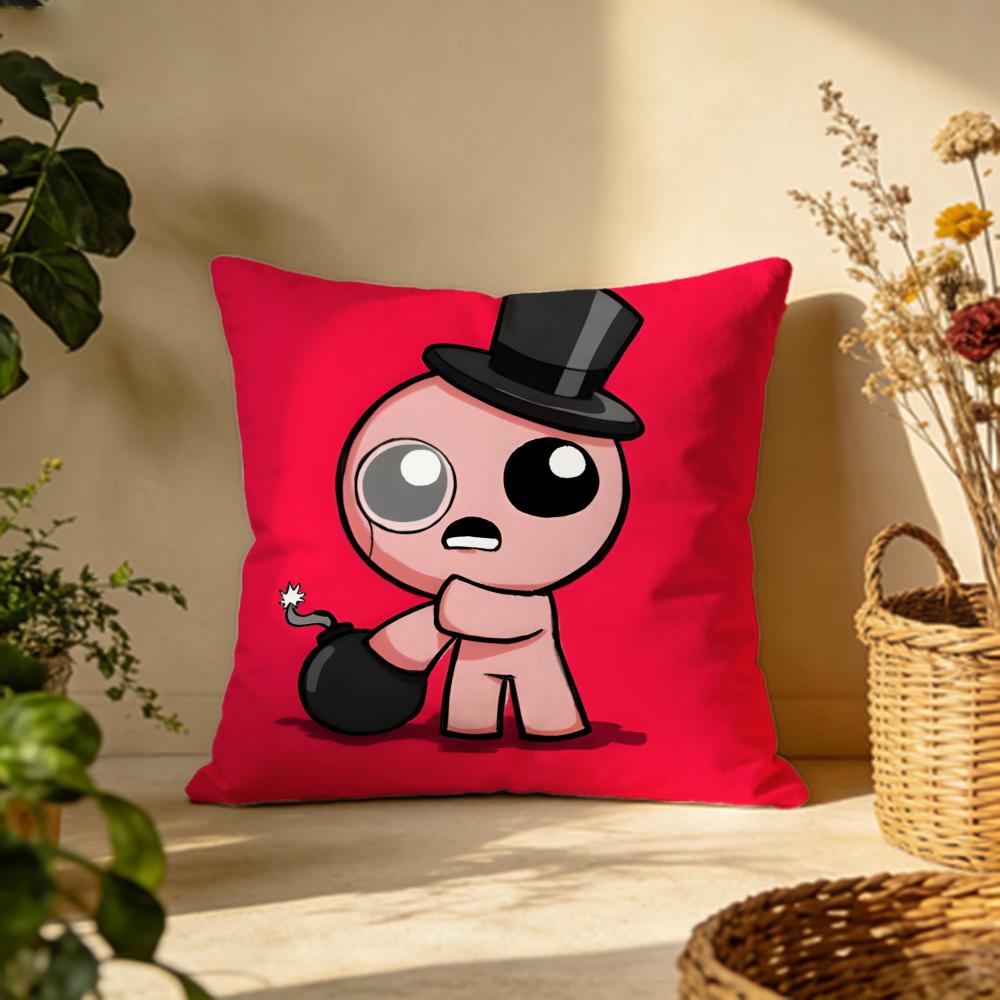 Стильная наволочка The Binding of Isaac Универсальная двусторонняя наволочка Подходит для дивана, кровати, автомобиля Ежедневный декор
