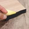 Weather Stripping Waterproof Foam Sponge Single Sided Adhesive Rubber Strip Tape Seal Strip