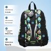 Smiggle Австралия Ультралегкий Большой Вместимости Двухплечевой Рюкзак-тележка для Учеников Начальной Школы