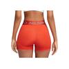 Nike Pro Shine Dri-FIT Удобные Облегающие Универсальные Шорты Миди для Спорта Женские шорты Оранжевый FB5586-633