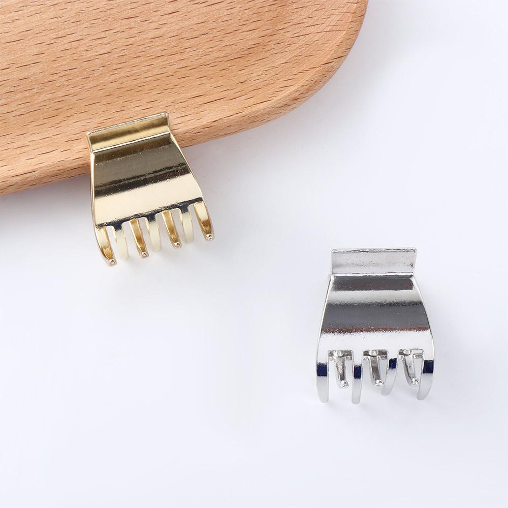 Sweet Girls All-match Zinc Zinc Alloy Korean Hair Clip Hair Accessories Grasping Clip Metal Hair Claw