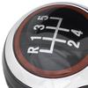 VW Golf VII 2012- Gear Shift Knob Black & Chrome 5-Speed GTI Pattern