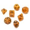 7pcs/lot Polyhedral Dice Set Double-Colors Dice D4 D6 D8 D10 D% D12 D20 for DND RPG Table Games