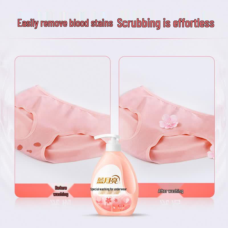 Blue Moon Underwear Laundry Detergent with Cherry Blossom Scent