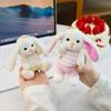 Cartoon Animal Plush Toy Keychain With Soft Fabric For Bag Decor And Collectible Gifts