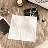 Ice silk seamless small suspender women's vest summer thin style with chest pad, beautiful back backing, anti-light tube top women