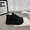 Womens Platform Sneakers With Foam Sole And Elevating Heel For Casual Daily Wear