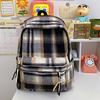 Школьный рюкзак в клетку Li Shen