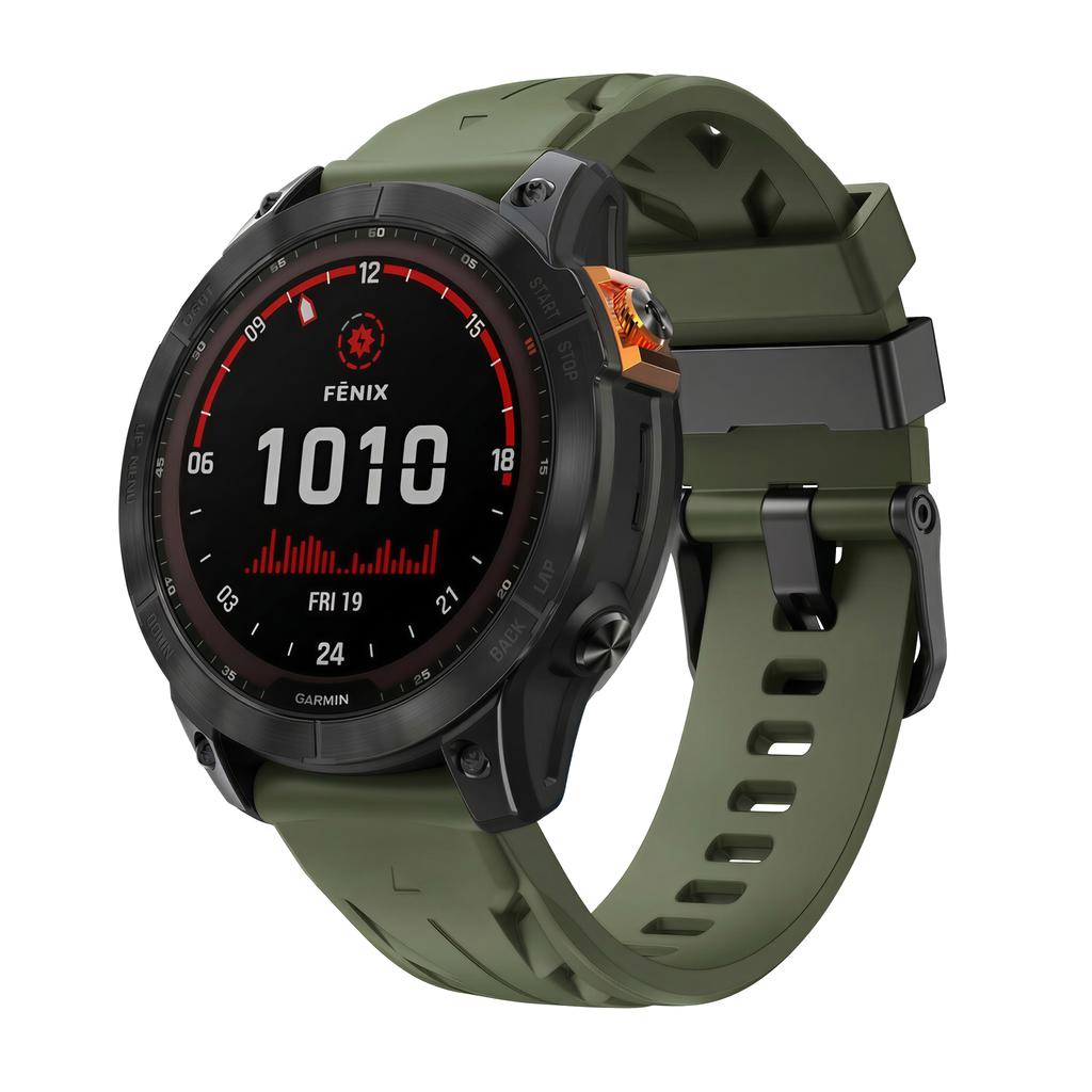 Быстросъемный ремешок 22/26 мм для Garmin Fenix 8 Pro/Quatix8 47 мм Fenix 8 Pro/Quatix8 51 мм Силиконовый ремешок для часов 22/26 мм Quick Fit