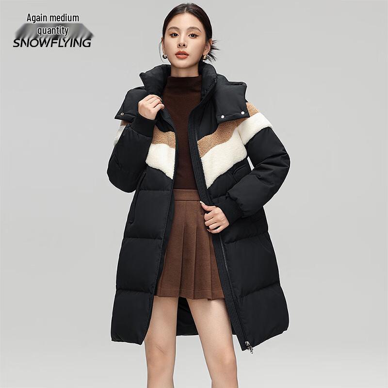 Women's Long Hooded Winter Down Jacket