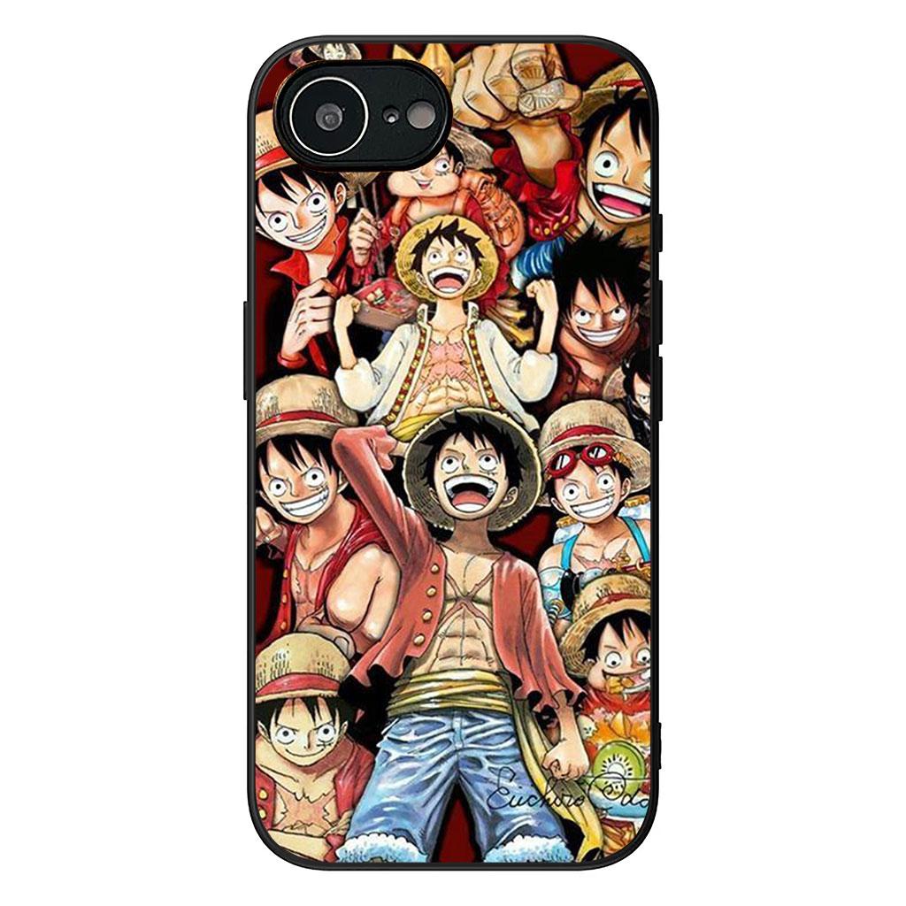 Cover for Apple iPhone 16 15 14 Plus 13 12 Mini 17 Pro Max + ProMax 16E Air Phone Case Trafalgar Water One Pieces Luffy Law