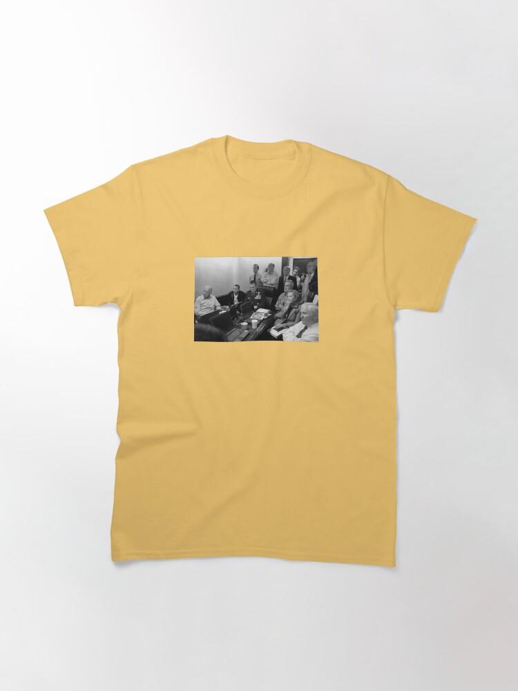 Air Force One Obama In White House Situation Room Classic T-Shirt