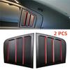 Для Dodge Charger 2011-2021 Накладка на боковое окно жалюзи воздухозаборник черная