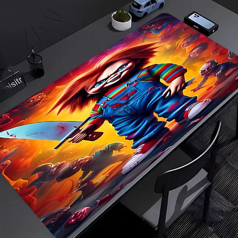 Chucky1 Mouse Pad - Non-Slip Rubber Base, Smooth Surface for Work,Gaming,Office,And Home Use, Desk Mouse Pad