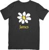 James Music Unisex Fit for Men & Women Quality Cotton T-Shirt Black