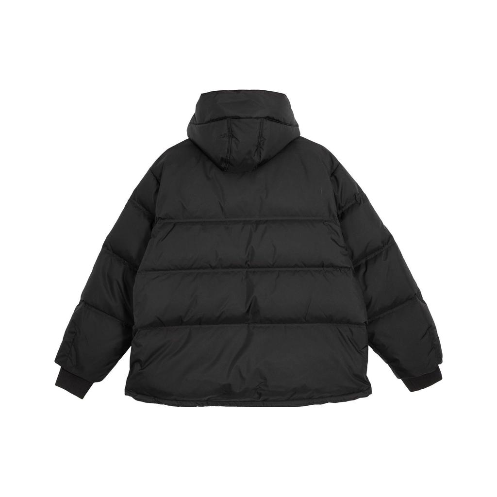 Puma Lifestyle Casual Series Letter Print Hooded Down Jacket Men Outerwear Black 539230-01