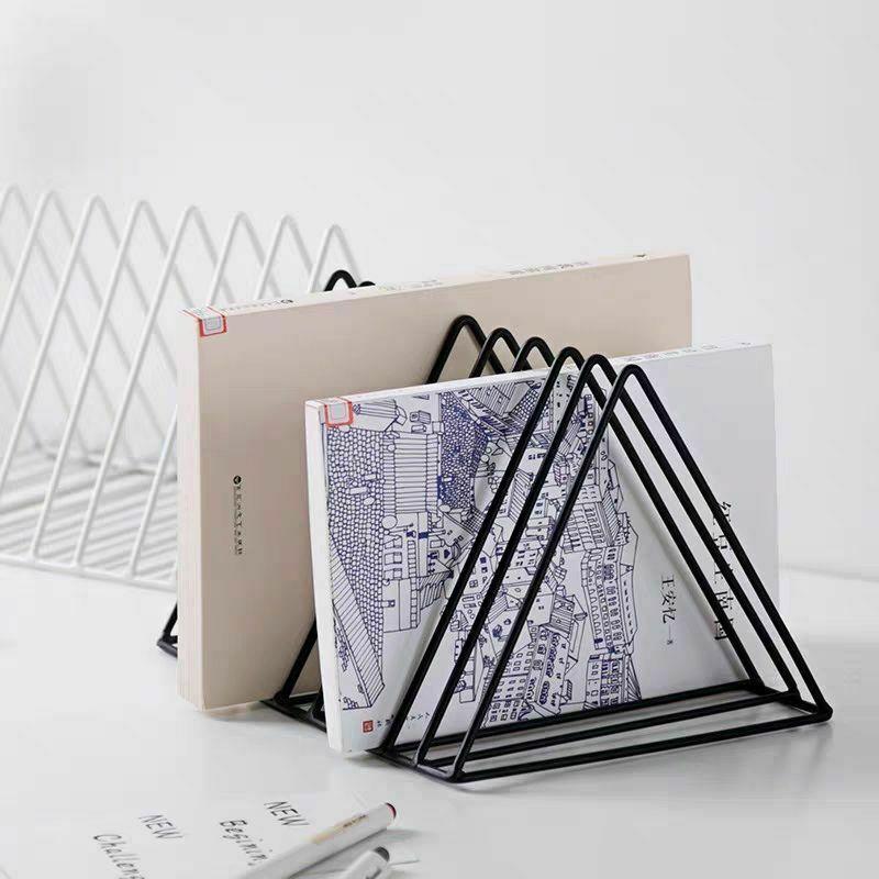 Т-образная книга, металлическая железная полка для хранения пластинок, держатель для журналов, универсальный настольный органайзер для записей, домашний офис
