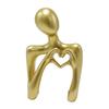 Abstract Man Statue Nordic Love Heat Gesture Man Figurine Sculpture Living Room Bedroom Office Decoration Ornament