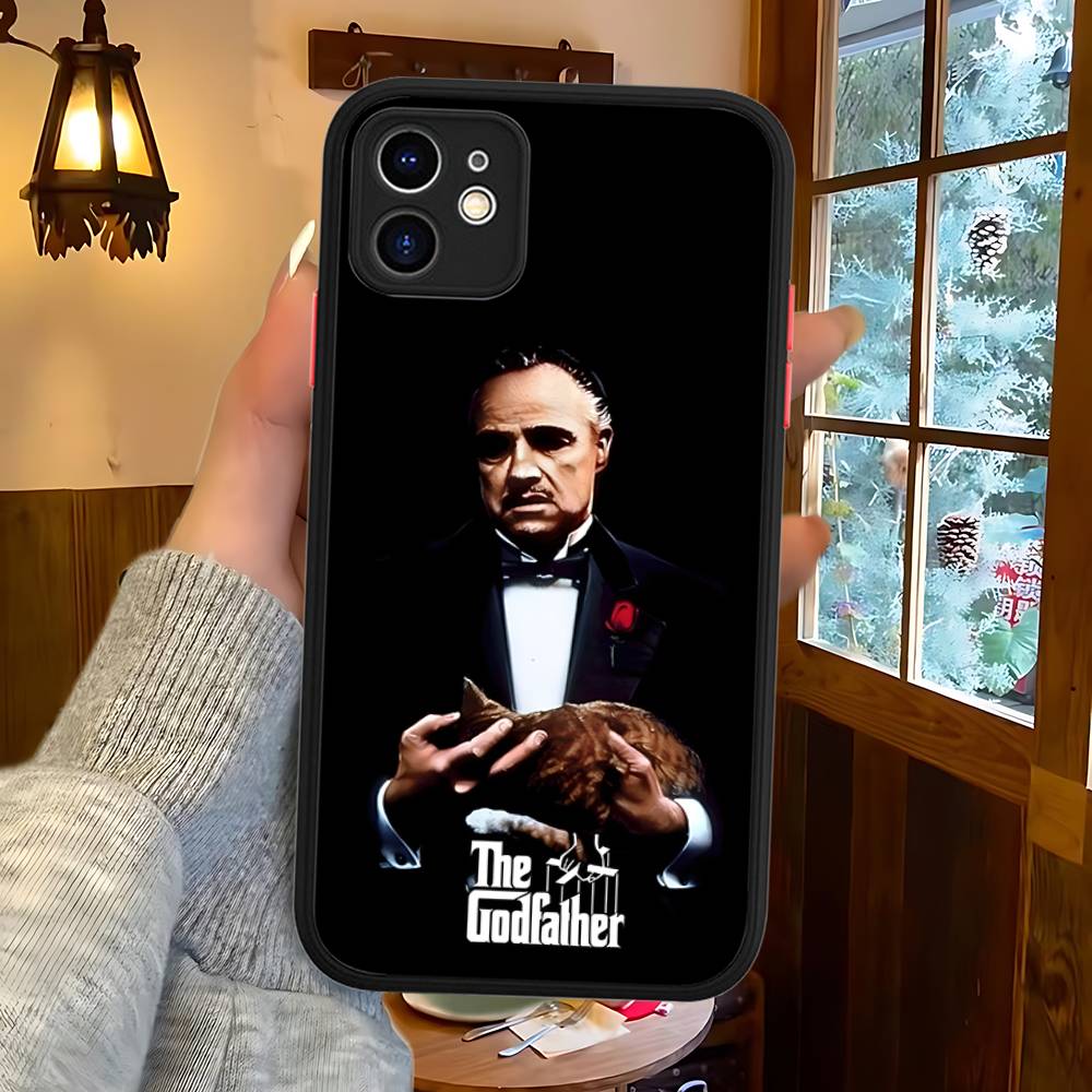 США ТВ Крёстный отец Чехол для телефона Для IPhone 16 15 14 13 12 11 Pro Max Plus X XS MAX Черный Матовый Чехлы для телефона