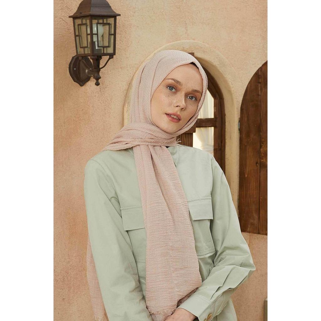 Crepe Hijab Rose