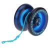 Yo Yo Ball Dark Blue Improve Hand Eye Coordination Plastic Yoyo Ball Toy for Daily Entertainment