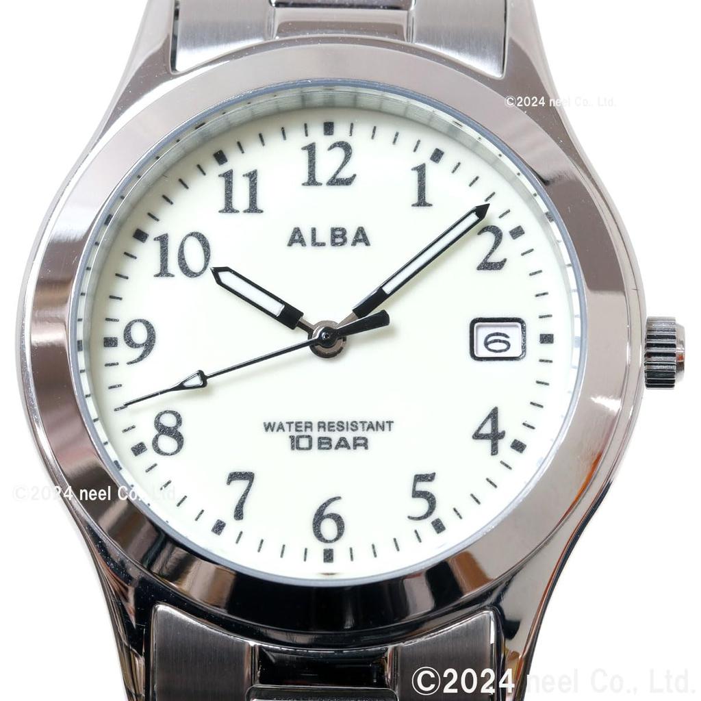 Alba Standard Quartz AQGK473 Silver [Часы Seiko] Мужские