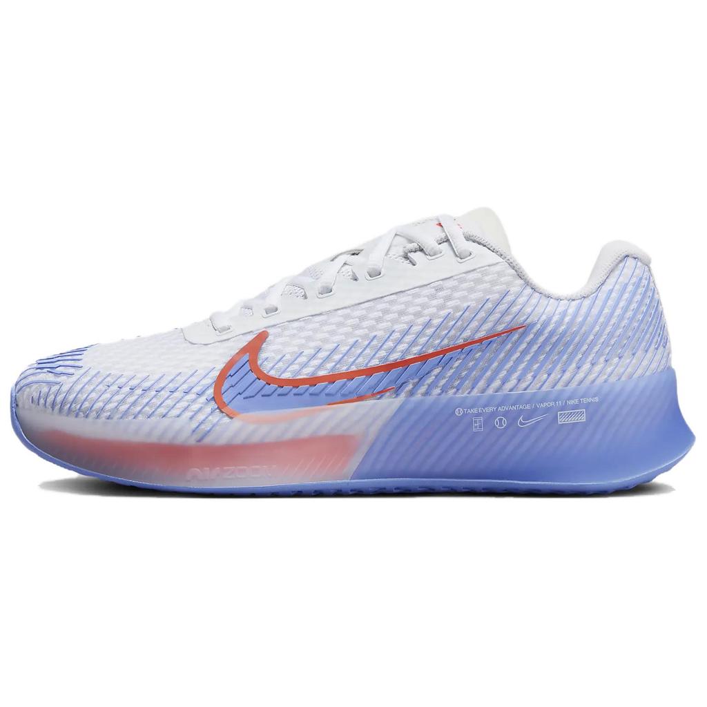 Nike Теннисные кроссовки Nike Air Zoom Vapor 11, износостойкие, низкие, женские, синие DR6965-106