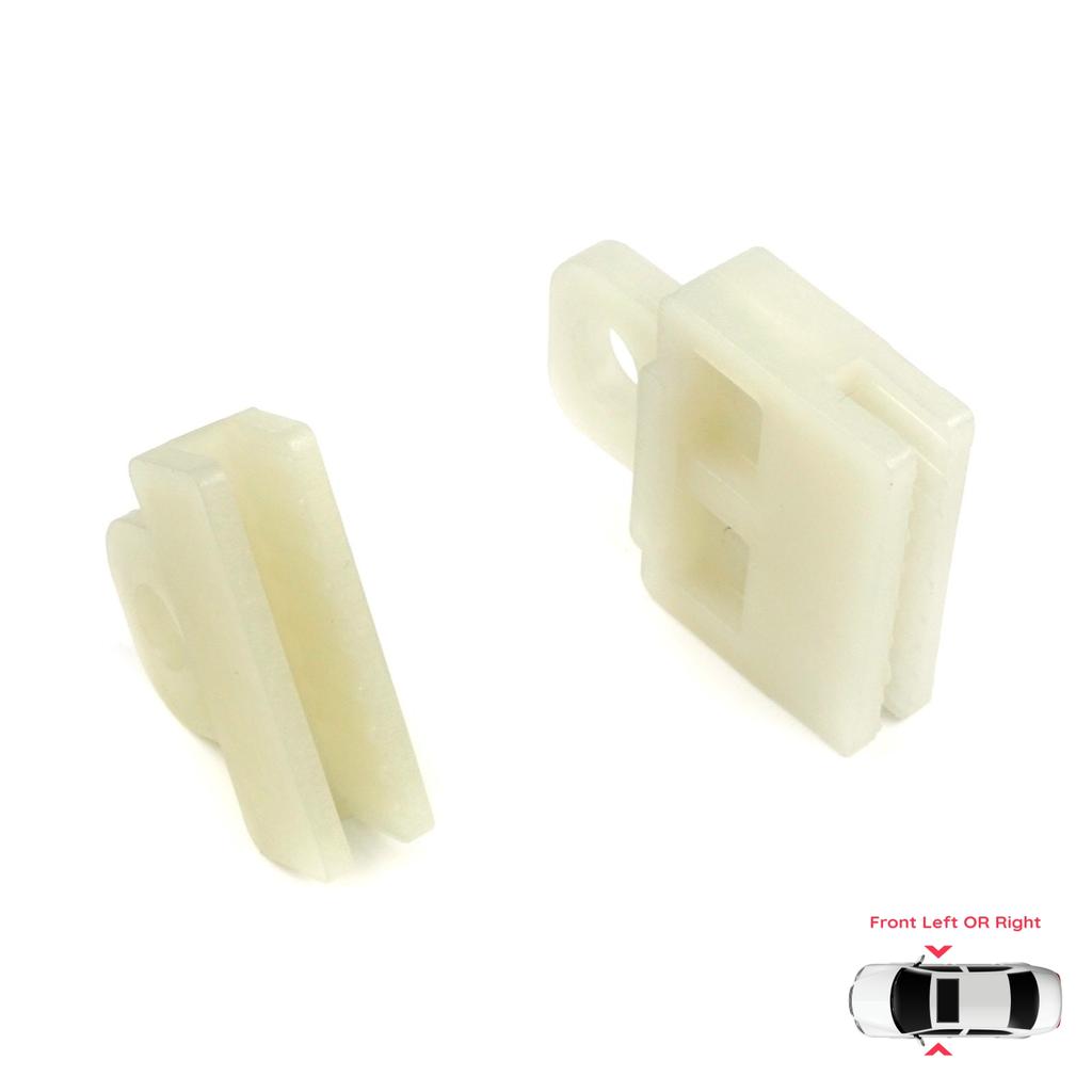 BWR5019+BWR5023 Window Glass Holder Slider Sash Clips for Toyota Corolla Prius Cruiser Hilux Matrix Pontiac Vibe Lexus RX