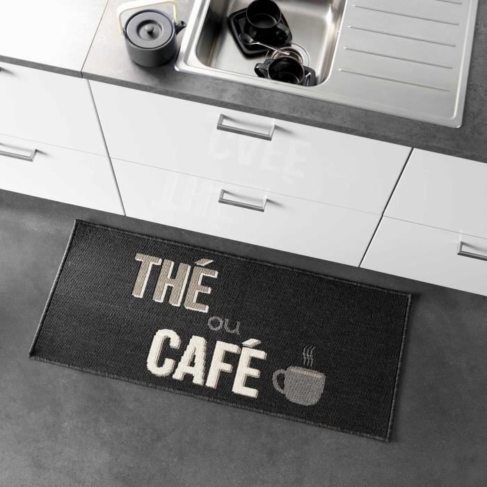 Tapis - The - Multi-usage - 50 x 120 cm - Noir - Rectangulaire - Moderne