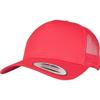 Casquette Flexfit 5-Panel RETRO Trucker Snapback - Rouge - Homme