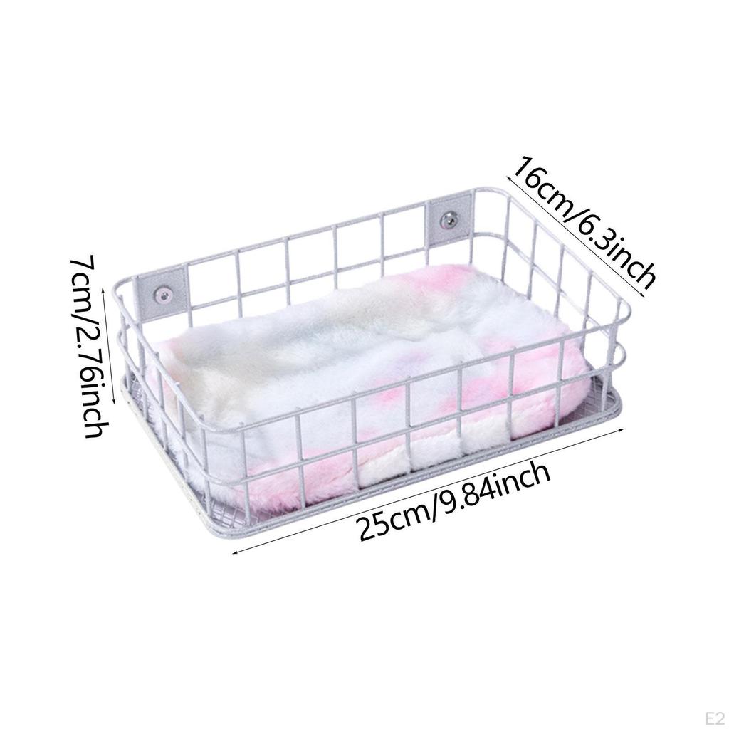 Bird Perch Rest Stand Easy To Install Climbing Toy Cage Accessory Wire for Parakeets Cockatiels