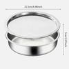 Fall-resistant Stainless Steel Bowl Large Capacity Soup Bowl Steamed Egg Bowl  Cooking
