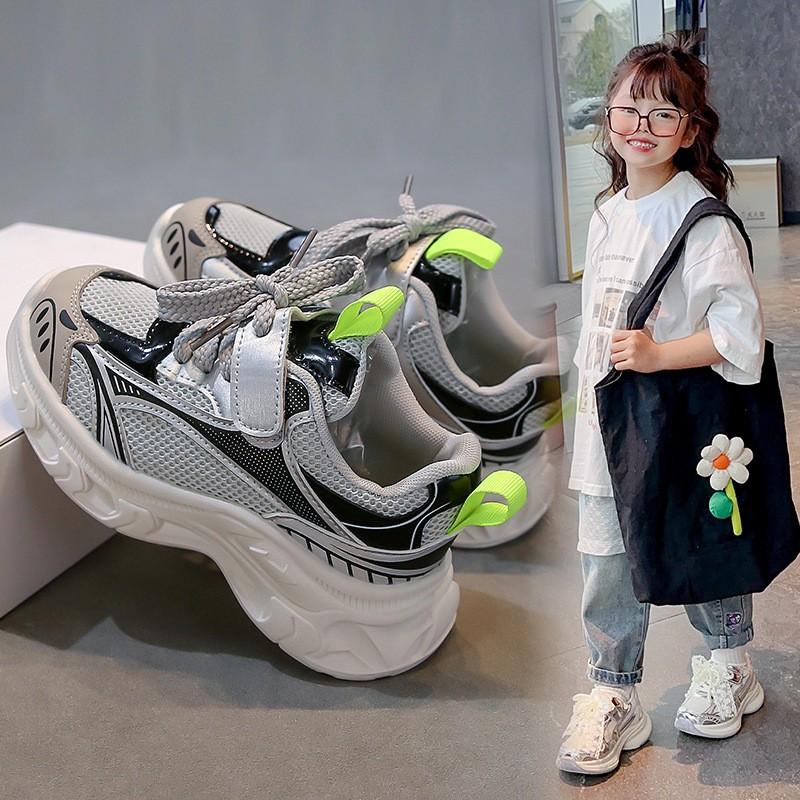Kids Winter Running Shoes Boys Girls Soft Sole Chunky Sneakers Comfortable Outdoor Casual