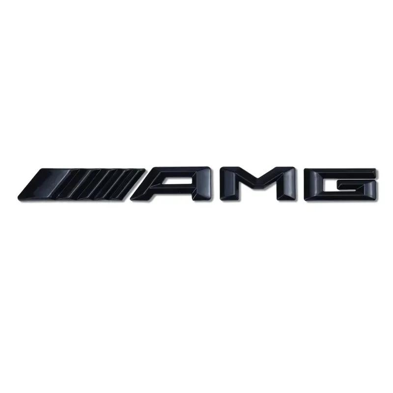 FLT2 Hots Metal Car 3d Rear Letter Emblem Trunk Sticker for Mercedes benz AMG C E S GLE CLC Class W204 W203 W205 W124 W221 W213 W212