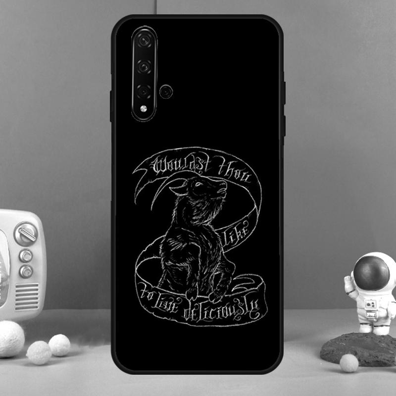 Чехол Devil Satan Для Huawei Nova Y72 Y61 Y91 Y73 Y90 Y70 Y60 12s 12i 11i 8i 9 10 SE P60 P30 Pro P40 Lite