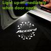 2PCS Car Door Welcome Light HD Wireless Projector Lamps Accessories For Honda Accord 10th 9th 2019 2020 2021 2022 2023 2024