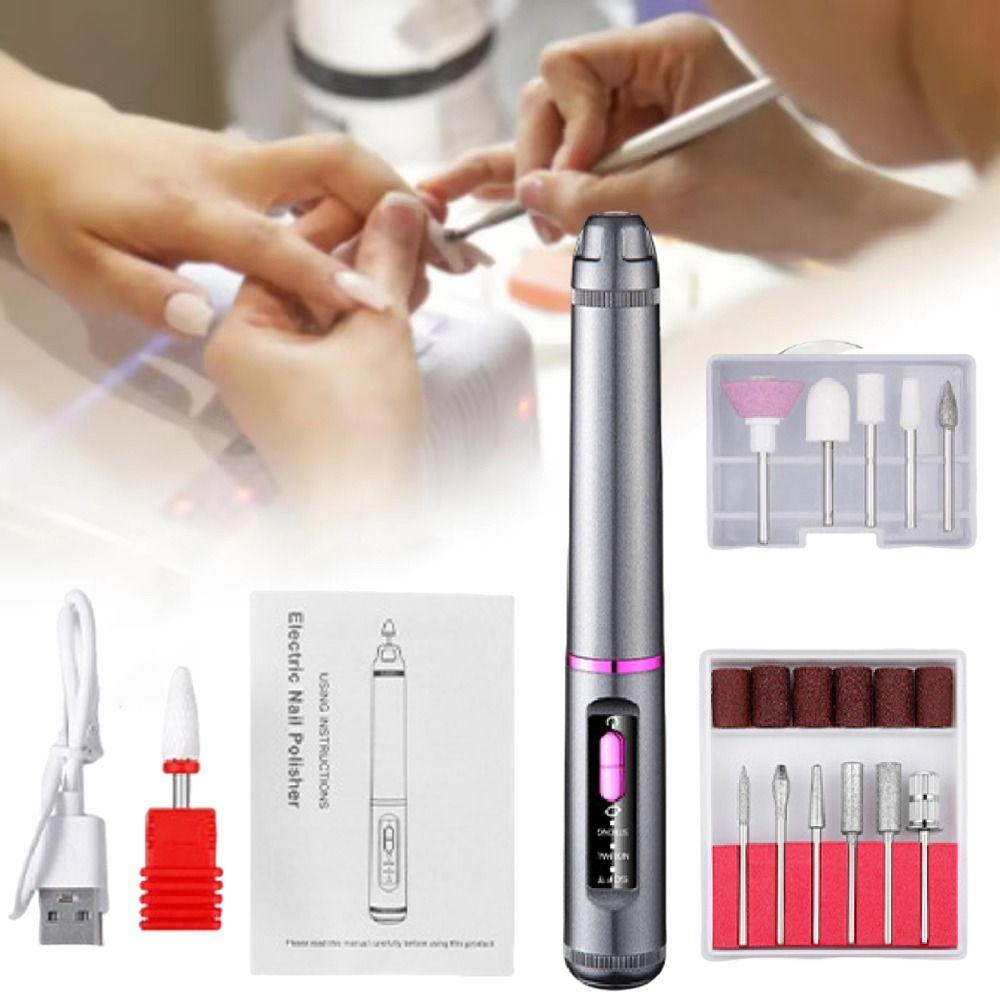 Professional Electric Nail Drill Machine Portable Nail Removal Tool Nail Art Tools