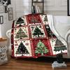 Christmas Tree Home Customize Your Name Blankets Soft Cozy Lightweight Versatile For All Seasons Perfect For Picnics Sofa Office Bed Living Room Ideal