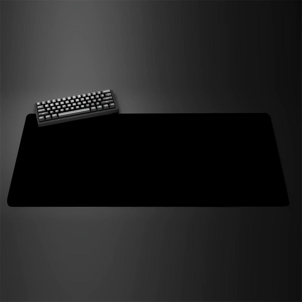 XXL Random Pattern Black Mouse Pad Game Mouse Pad Large Mouse Game Fur Carpet PC Desk Pad Keyboard Mat 90x40cm/80x30cm