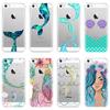 TPU Phone Case Silicone For iPhone 5C 5S SE 5 S Mermaids Girl Fish Pineapple Flower Wave Soft Back Cover For Apple iPhone 4S 4 S